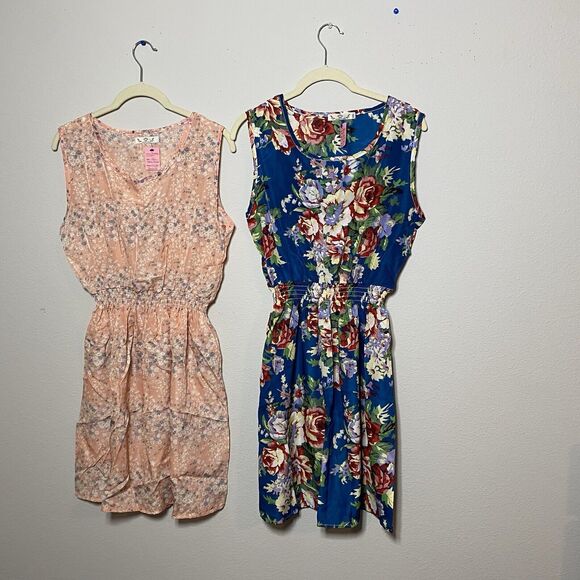 (5/$25 SALE ✅) 2 PC LOT Drunken Tango XXL Short Coverup Pullover Skater Dress - Picture 3 of 9